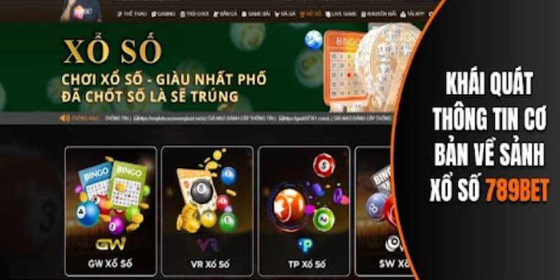 Siêu phẩm cược xổ số 789Bet đình đám trong năm 2025