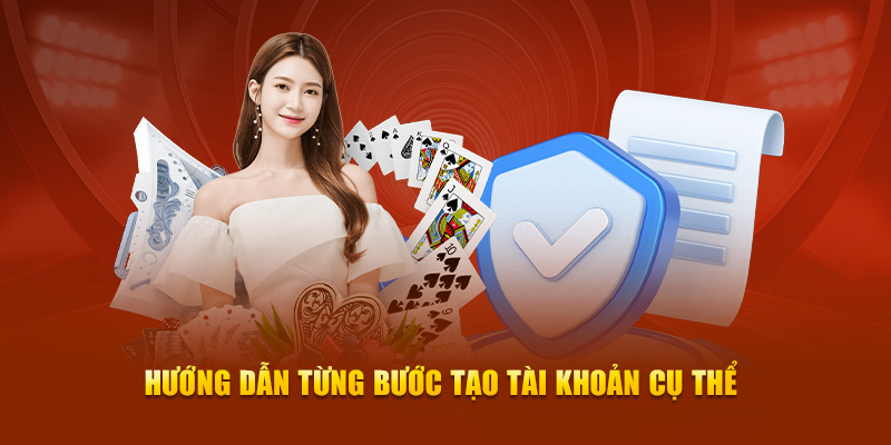 Hướng dẫn từng bước tạo tài khoản cụ thể